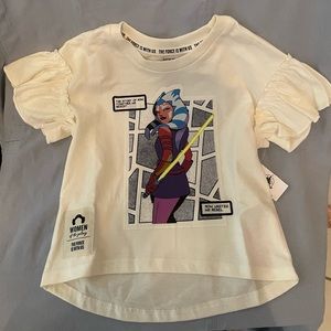 NEW Walt Disney Parks Star Wars Ahsoka Tano Women‎ of the Galaxy Girl's T-Shirt